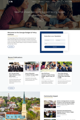 GBPI Nonprofit Web Design Image