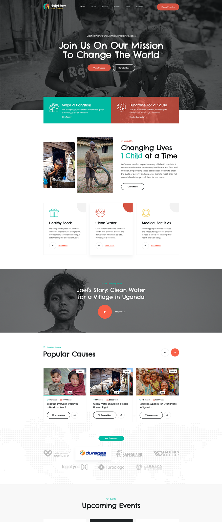 HopeNow Nonprofit Web Design