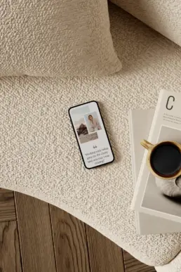 Showit Template Mobile Design