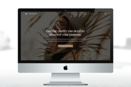 Website redesign for life coach